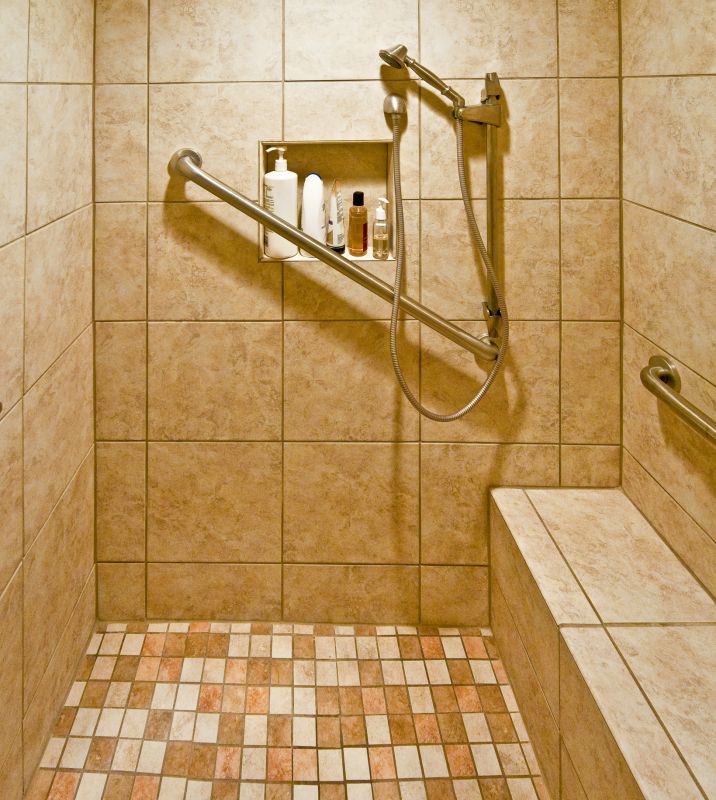 Handicap Bathtub Installation detail